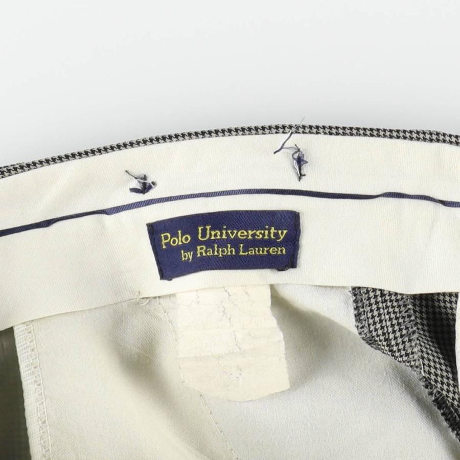 古着 ラルフローレン Ralph Lauren POLO UNIVERSITY 千鳥格子柄