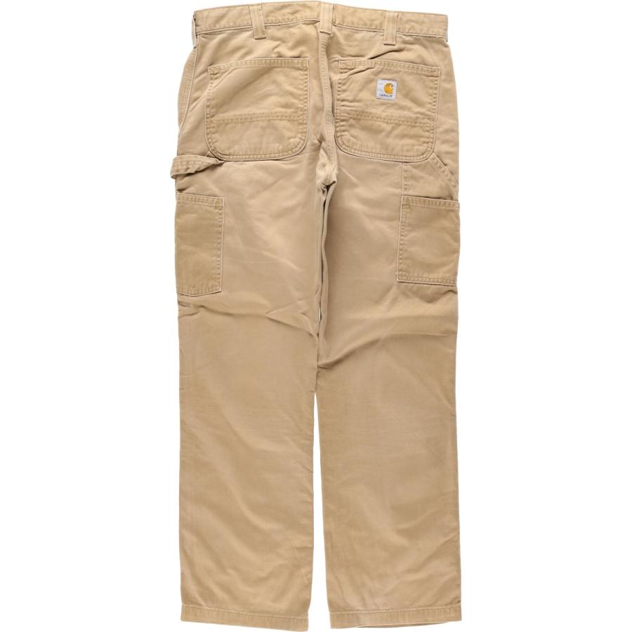 carhartt ペインターパンツ W34 アイボリー Carhartt（カーハート） 古着 Carhartt RELAXED FIT ペインターパンツ