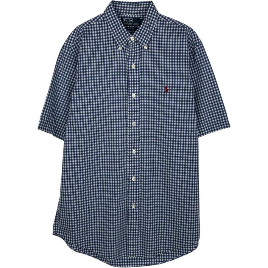 古着 ラルフローレン POLO by Ralph Lauren CUSTOM FIT ギンガム