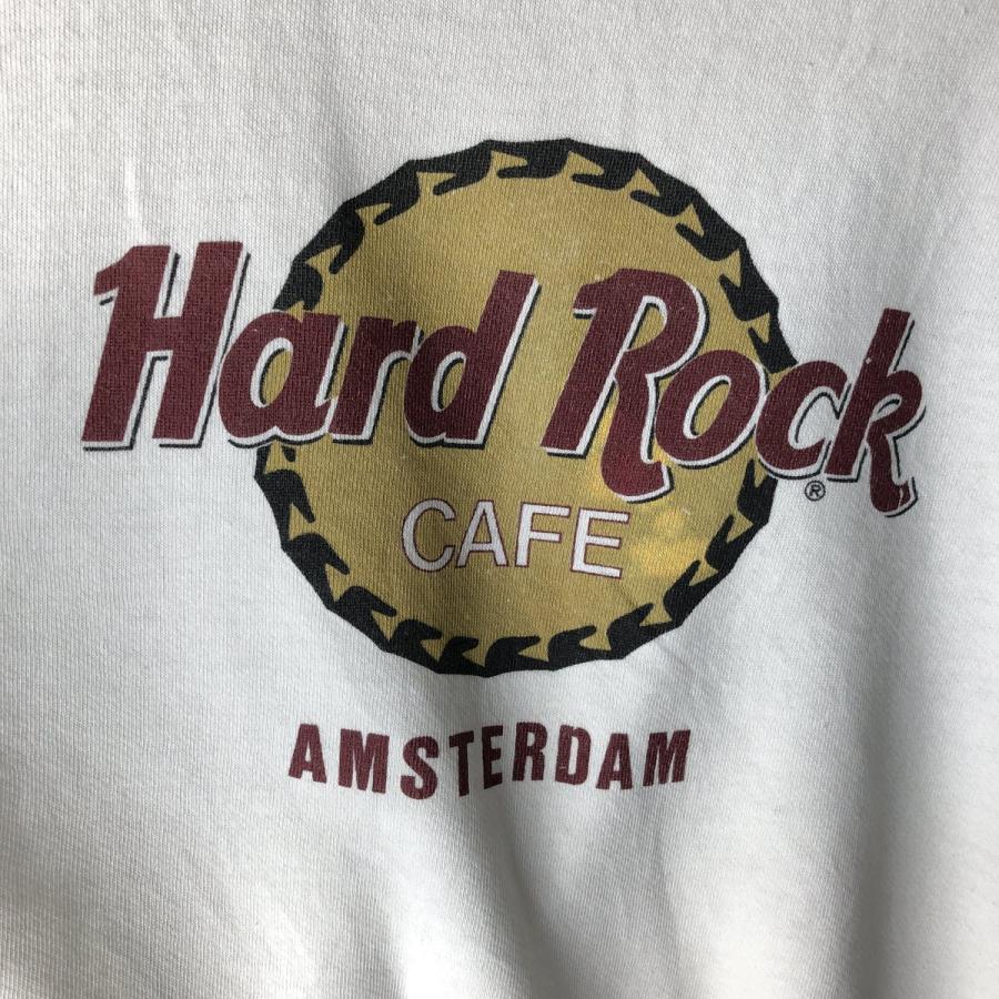 古着 HARD ROCK CAFE ハードロックカフェ アドバタイジング スウェット