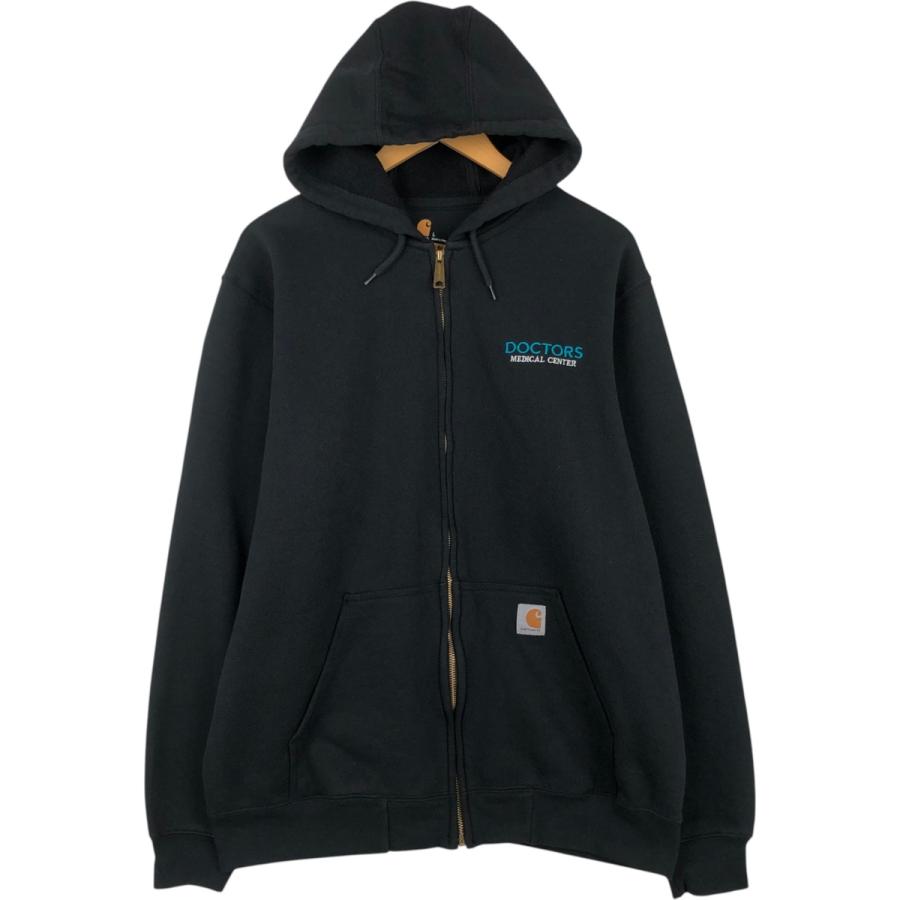 古着 カーハート Carhartt スウェットフルジップパーカー メンズL相当/eaa624217 Carhartt（カーハート） 古着 スウェットフルジップパーカー メンズL
