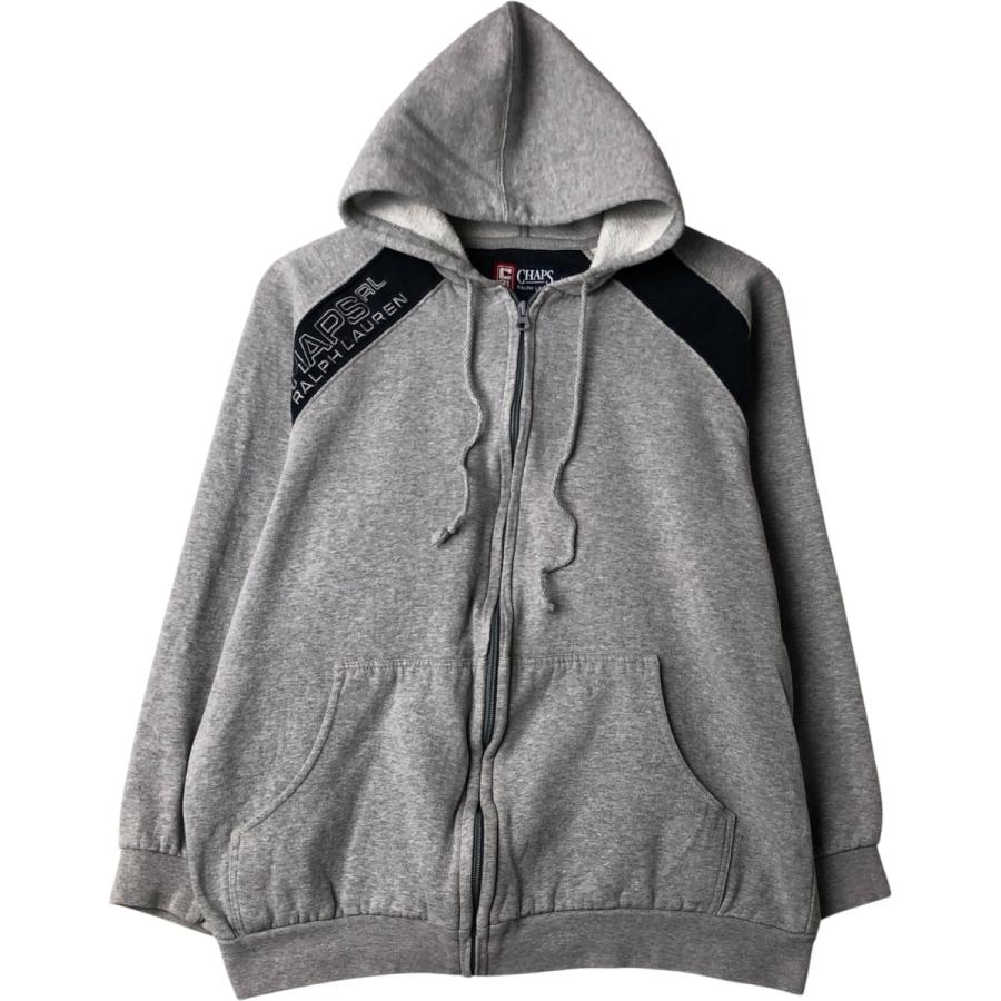 古着 ラルフローレン Ralph Lauren CHAPS チャップス スウェットフルジップパーカー メンズS相当/eaa624286 古着 ラルフローレン Ralph Lauren CHAPS チャップス スウェット