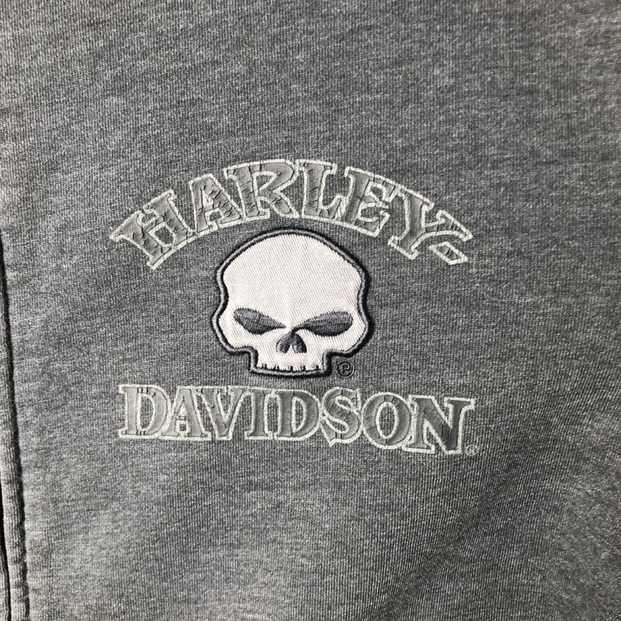 古着 ハーレーダビッドソン Harley-Davidson ドクロ柄 スカル柄