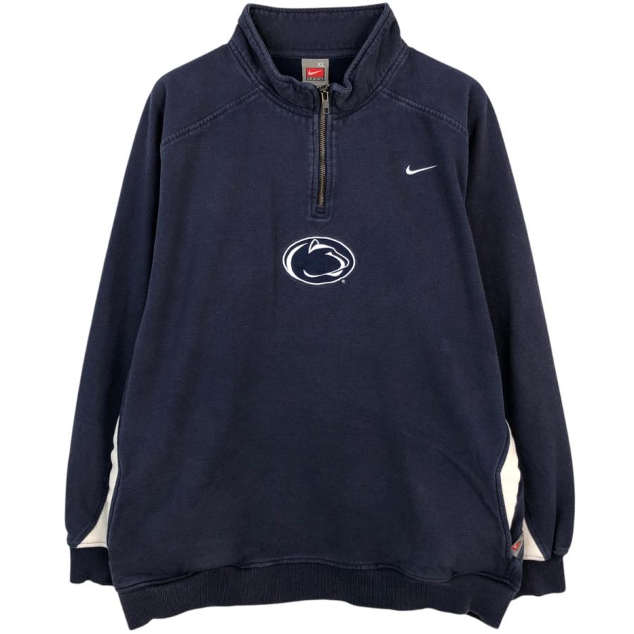 NIKE（ナイキ） 古着 NIKE TEAM ハーフジップスウェットシャツ 
