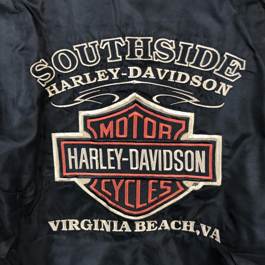 古着 ハーレーダビッドソン Harley-Davidson MA-1タイプ 中綿入り