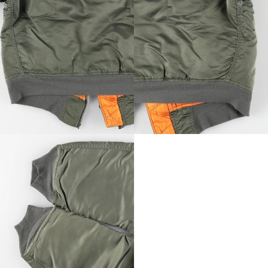 古着 ~90年代 民間品 アルファ ALPHA MA-1タイプ 中綿入り ミリタリー
