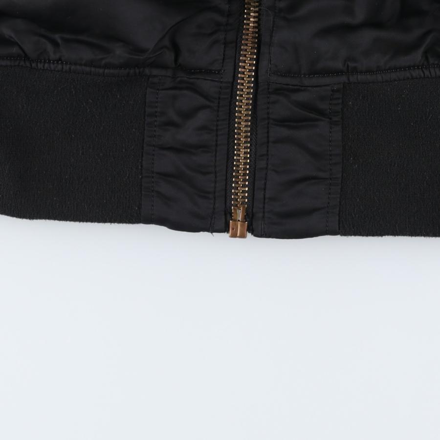 古着 民間品 アルファ ALPHA MA-1タイプ 中綿入り ミリタリー フライト