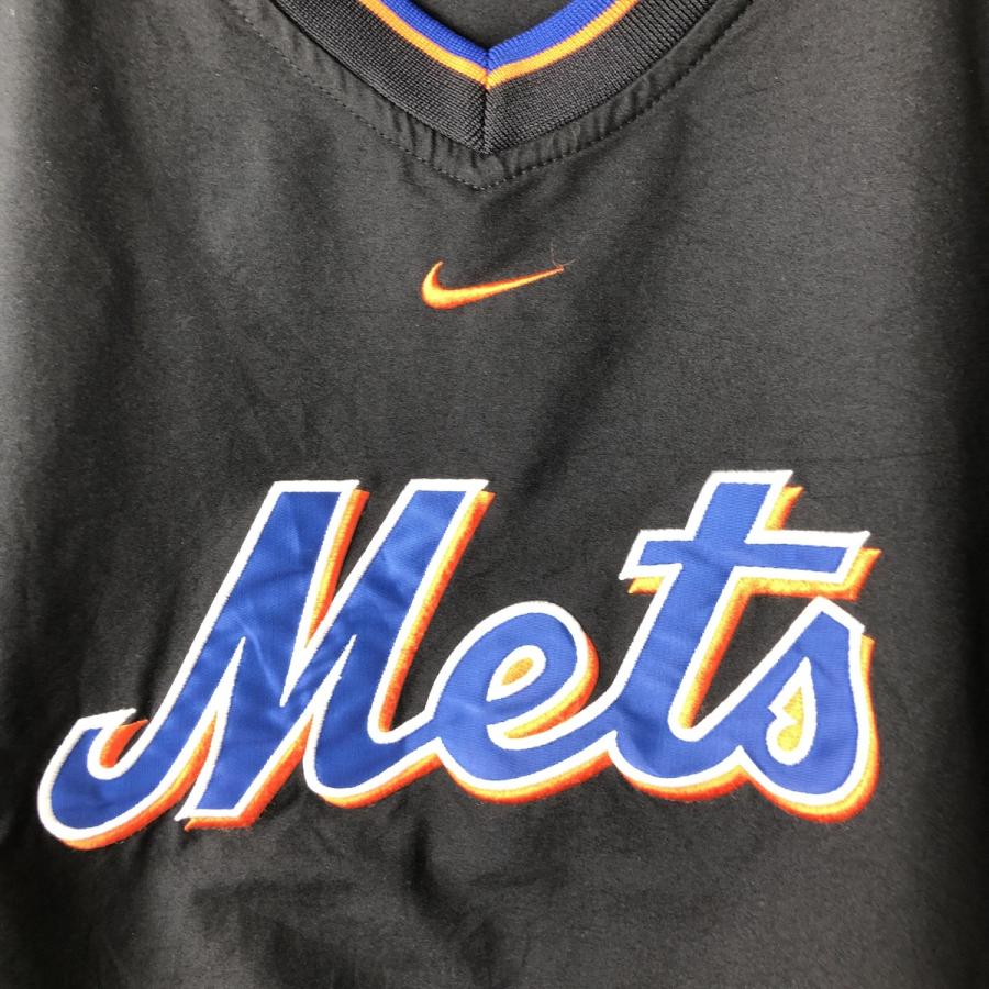 美品 NIKE ナイキ メッツ プルオーバージャケット メジャー チームウエア NIKE（ナイキ） 古着 00年代 NIKE TEAM MLB NEW YORK METS