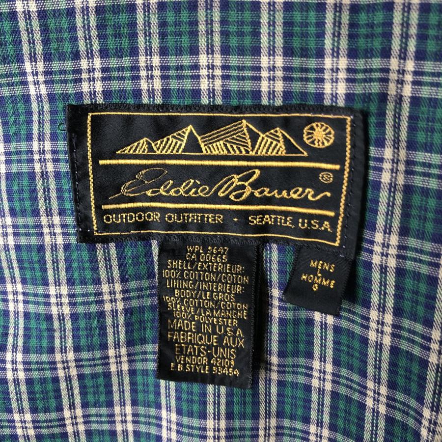 Eddie Bauer（エディーバウアー） 古着 80~90年代 黒タグ スイング