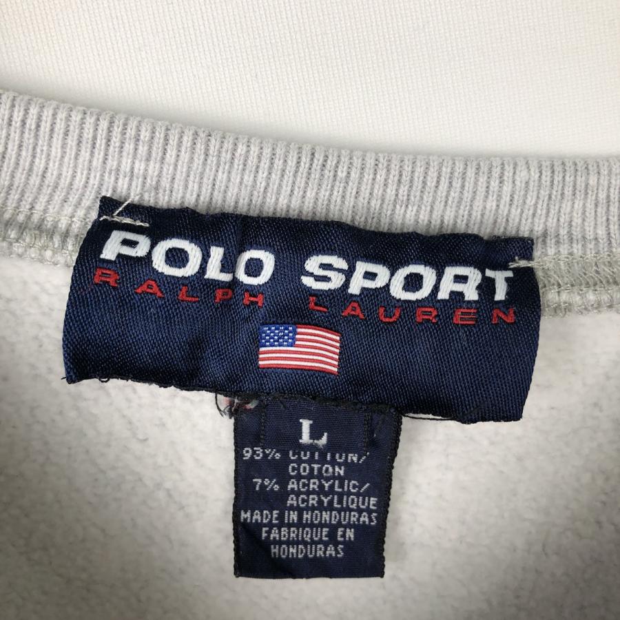 古着 ラルフローレン Ralph Lauren POLO SPORT ポロスポーツ スウェットシャツ トレーナー メンズL相当/eaa624689 古着 ラルフローレン Ralph Lauren POLO SPORT ポロスポーツ