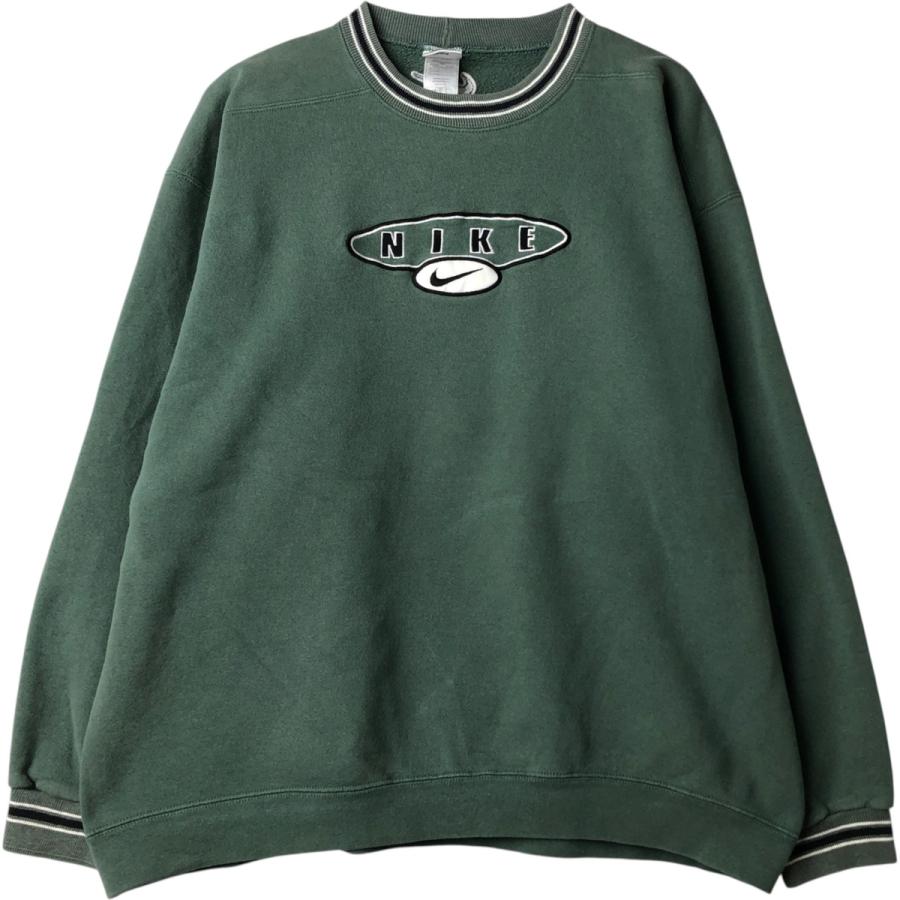古着 90年代 ナイキ NIKE ロゴスウェットシャツ トレーナー USA製 メンズXL相当 ヴィンテージ/eaa624697 NIKE（ナイキ） 古着 90年代 ロゴスウェットシャツ トレーナー USA製