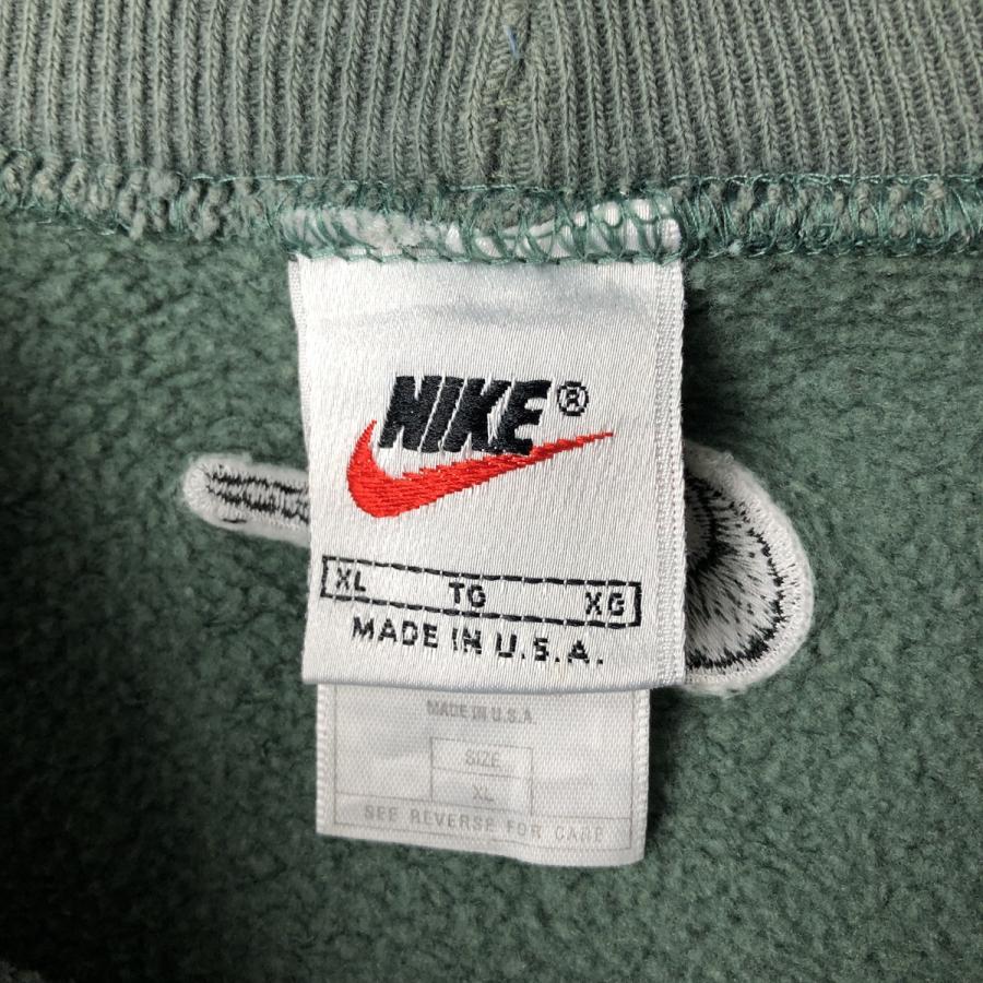 古着 90年代 ナイキ NIKE ロゴスウェットシャツ トレーナー USA製 メンズXL相当 ヴィンテージ/eaa624697 NIKE（ナイキ） 古着 90年代 ロゴスウェットシャツ トレーナー USA製