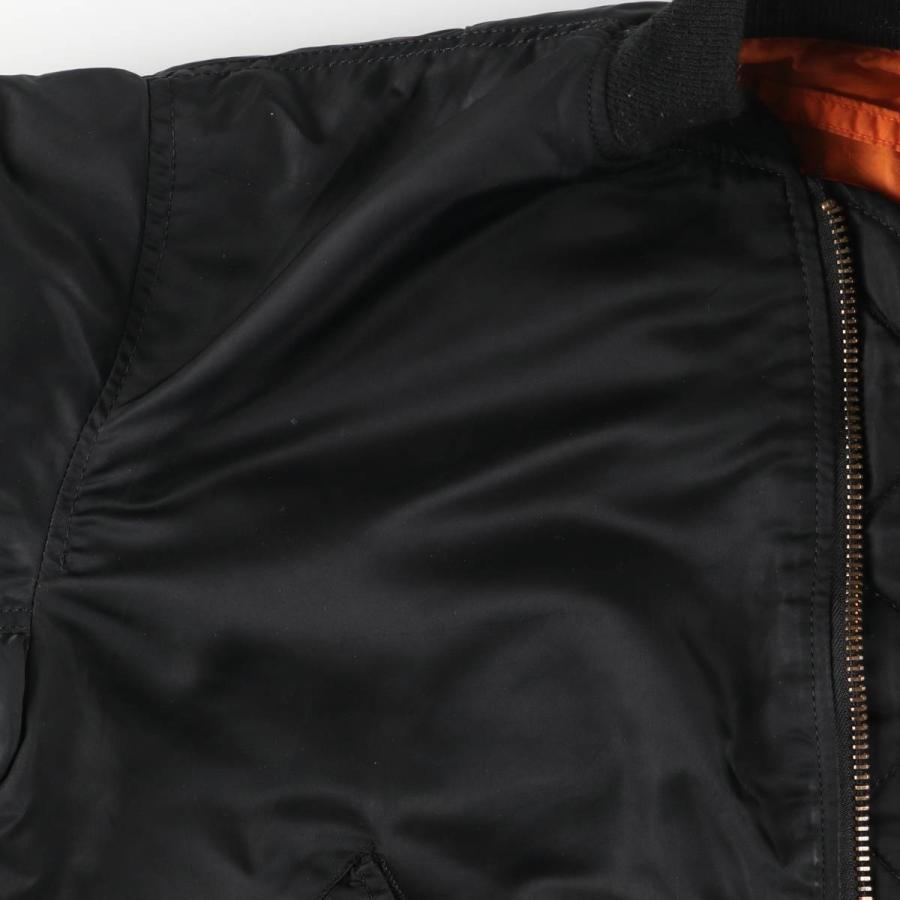 古着 90年代 民間品 アルファ ALPHA MA-1タイプ 中綿入り ミリタリー