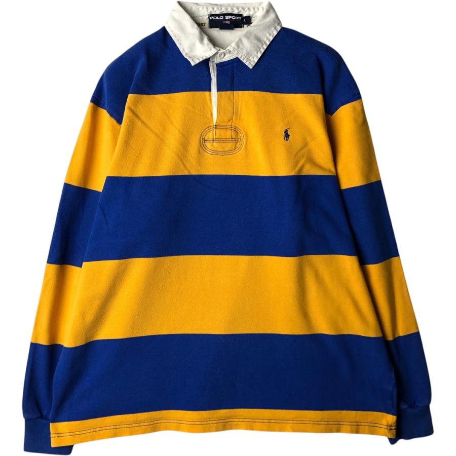 古着 ラルフローレン Ralph Lauren POLO SPORT ポロスポーツ ボーダー