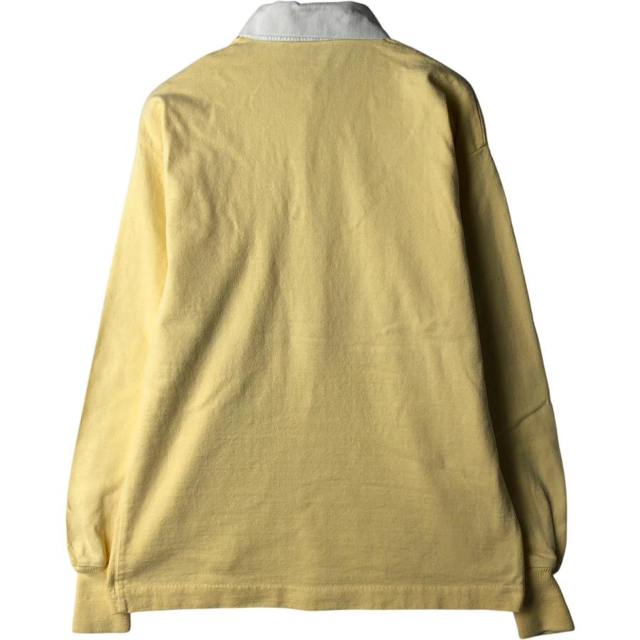 古着 90年代 ランズエンド LANDS' END 長袖 ラガーシャツ USA製 メンズ