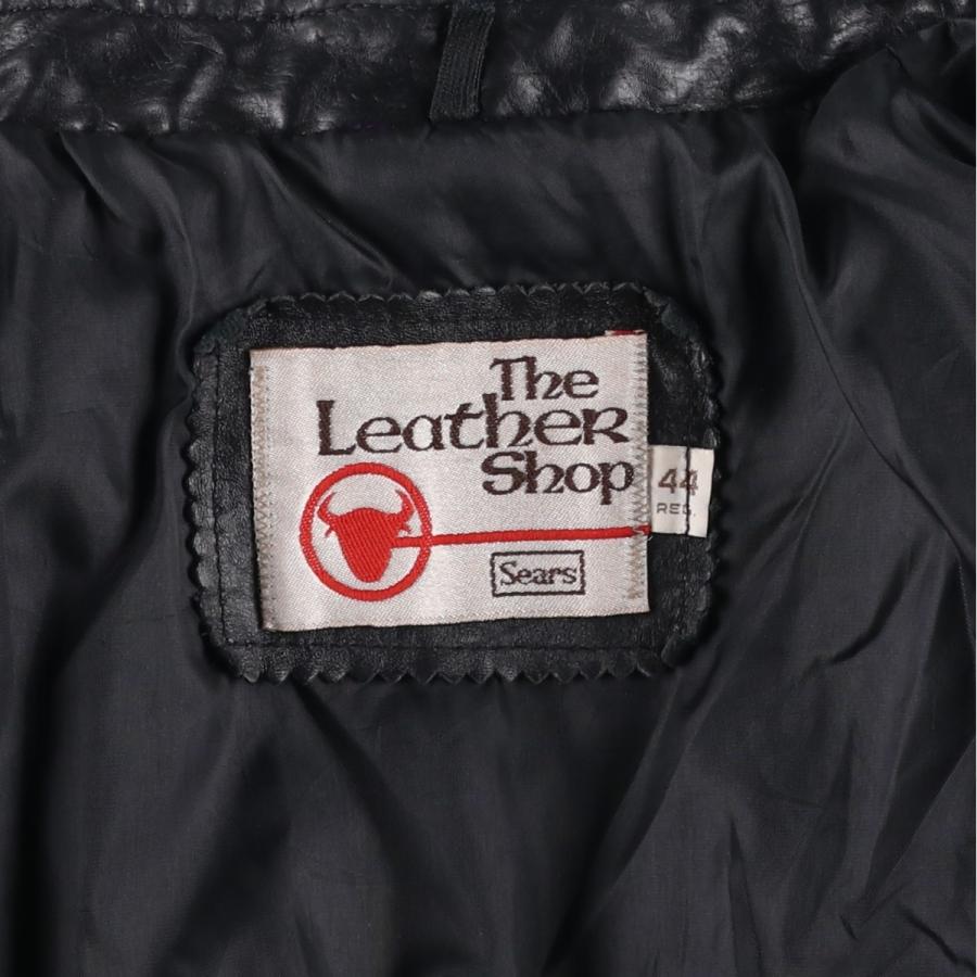 古着 70年代 シアーズ Sears THE LEARHER SHOP レザーブルゾン メンズL