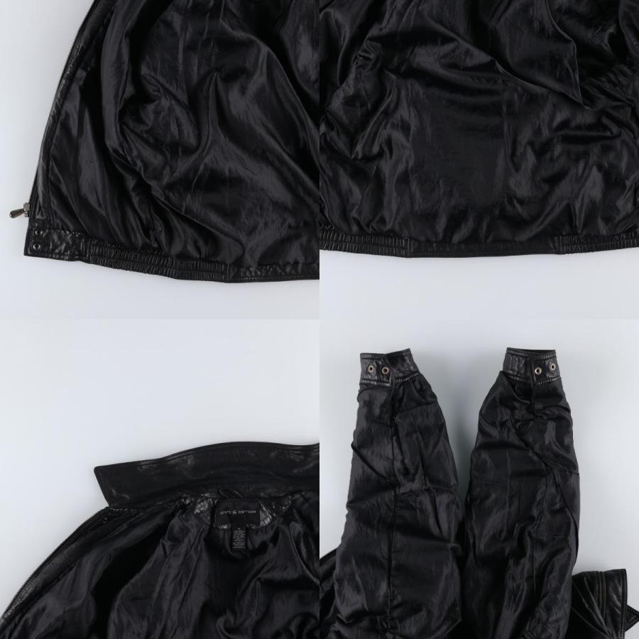 古着 90年代~ クラフトアンドバロー CROFT and BARROW レザーブルゾン