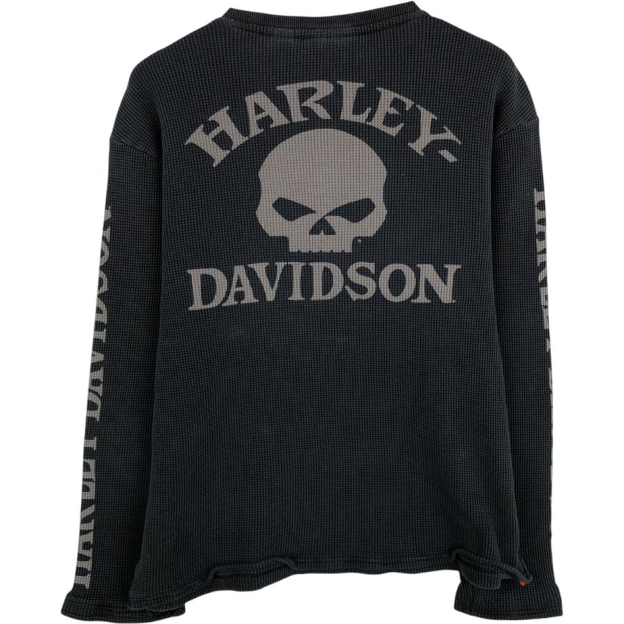 古着 ハーレーダビッドソン Harley-Davidson ドクロ柄 スカル柄 