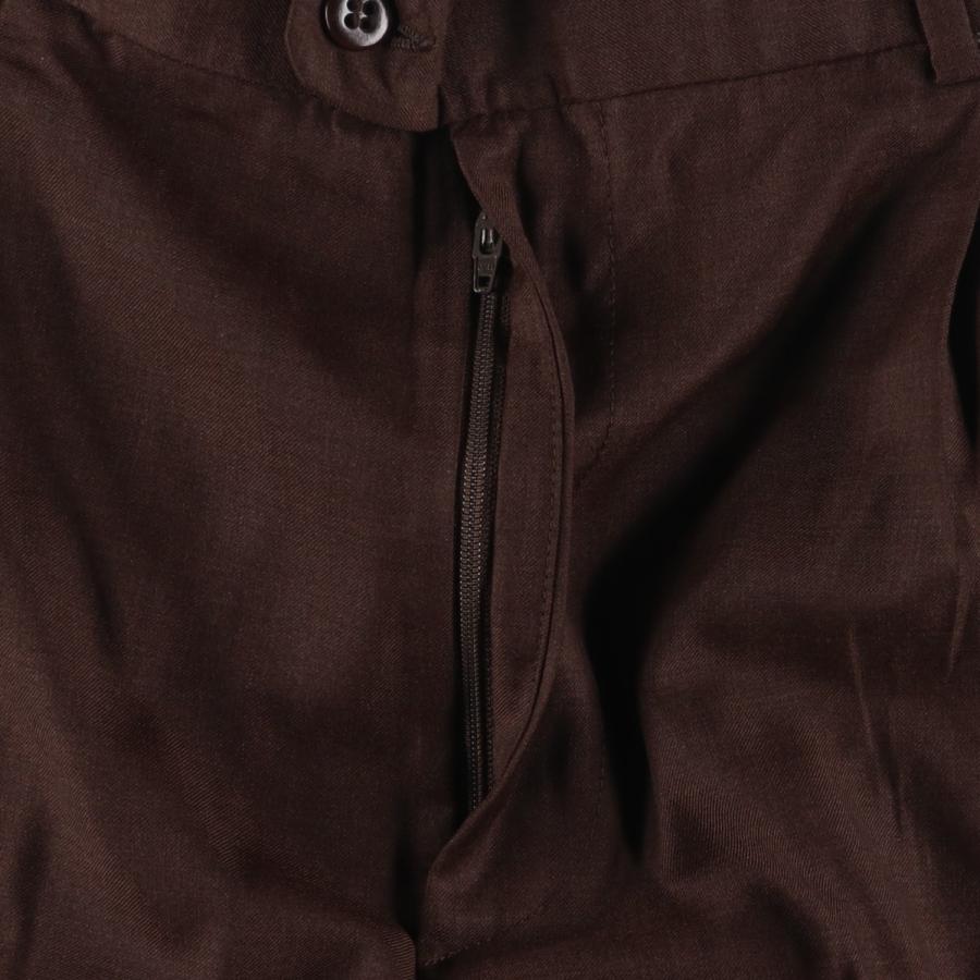 古着 Zanella NORDSTROM ツータック ウールパンツ スラックス