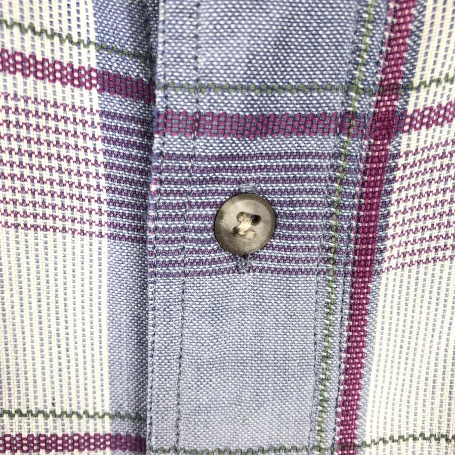 Eddie Bauer（エディーバウアー） 古着 80年代 黒タグ 半袖 チェック