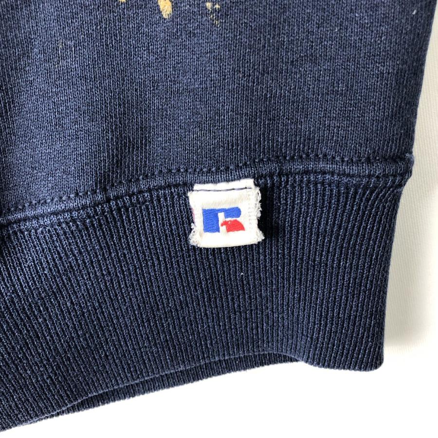 古着 90年代 ラッセル Russell ATHLETIC ロゴパッチ スウェットシャツ