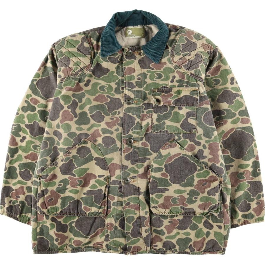 70s RANGER ダックハンターカモジャケット　迷彩　vintage 古着 70年代 ジェイシーペニー Hunting Apparel 迷彩柄 ダックハンター
