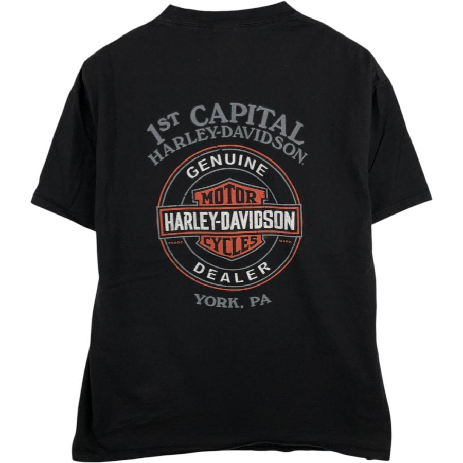 古着 ハーレーダビッドソン Harley-Davidson モーターサイクル バイクT