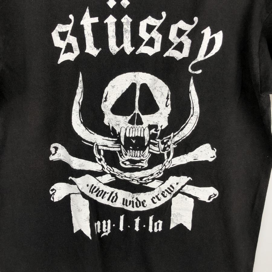 STUSSY（ステューシー） 古着 ドクロ柄 スカル柄 サーフ スケートT