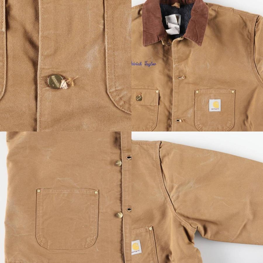 古着 カーハート Carhartt ミシガンチョアコート 中綿入り ダックカバーオール メンズXL相当/eaa626246 Carhartt（カーハート） 古着 ミシガンチョアコート 中綿入り ダック