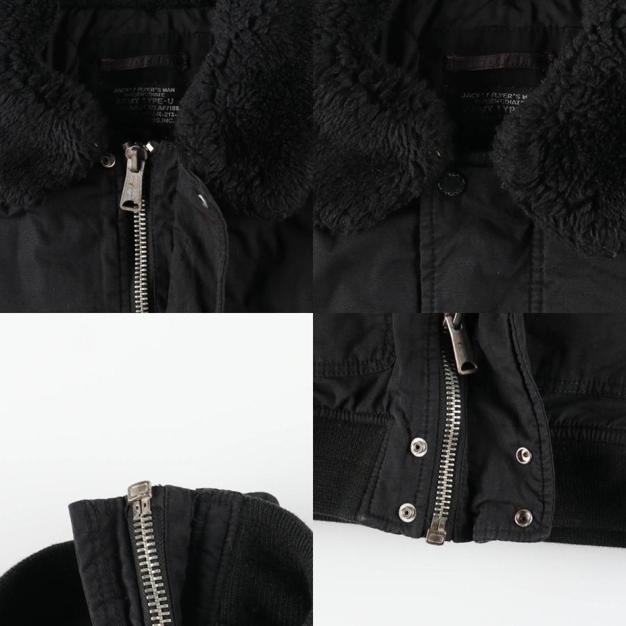 古着 民間品 ショット SCHOTT TYPE-U 中綿入り ミリタリー フライトジャケット メンズXXL相当/eaa626273 Schott N.Y.C（ショット） 古着 民間品 SCHOTT TYPE-U 中綿入り