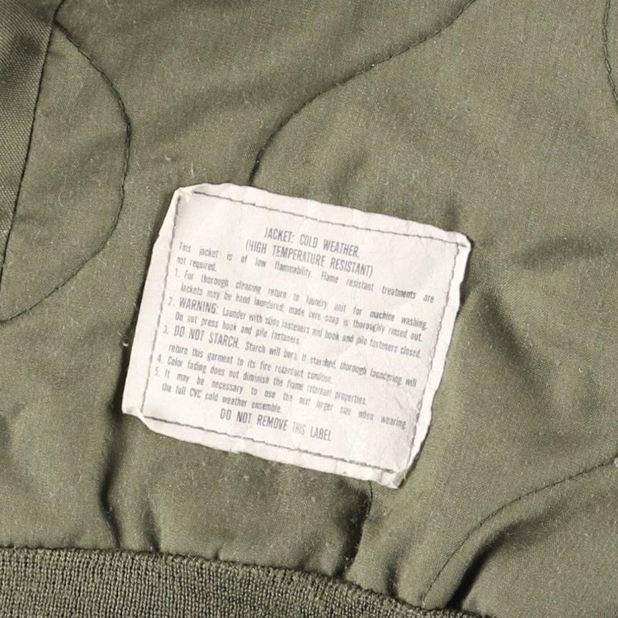 古着 80年代 米軍実品 CVCコールドウェザージャケット ミリタリー