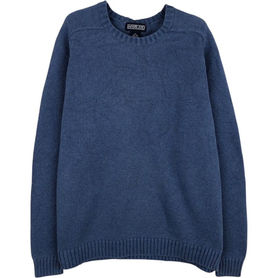 古着 00年代 ランズエンド LANDS' END コットンニットセーター レディースXL相当/eaa626283 古着 00年代 ランズエンド LANDS' END コットンニットセーター