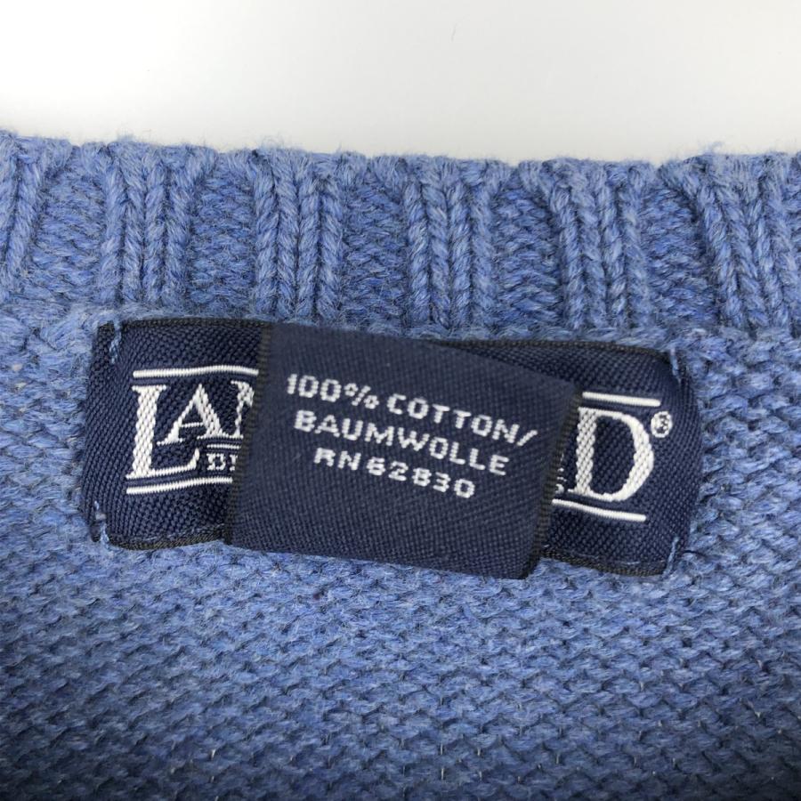古着 00年代 ランズエンド LANDS' END コットンニットセーター レディースXL相当/eaa626283 古着 00年代 ランズエンド LANDS' END コットンニットセーター