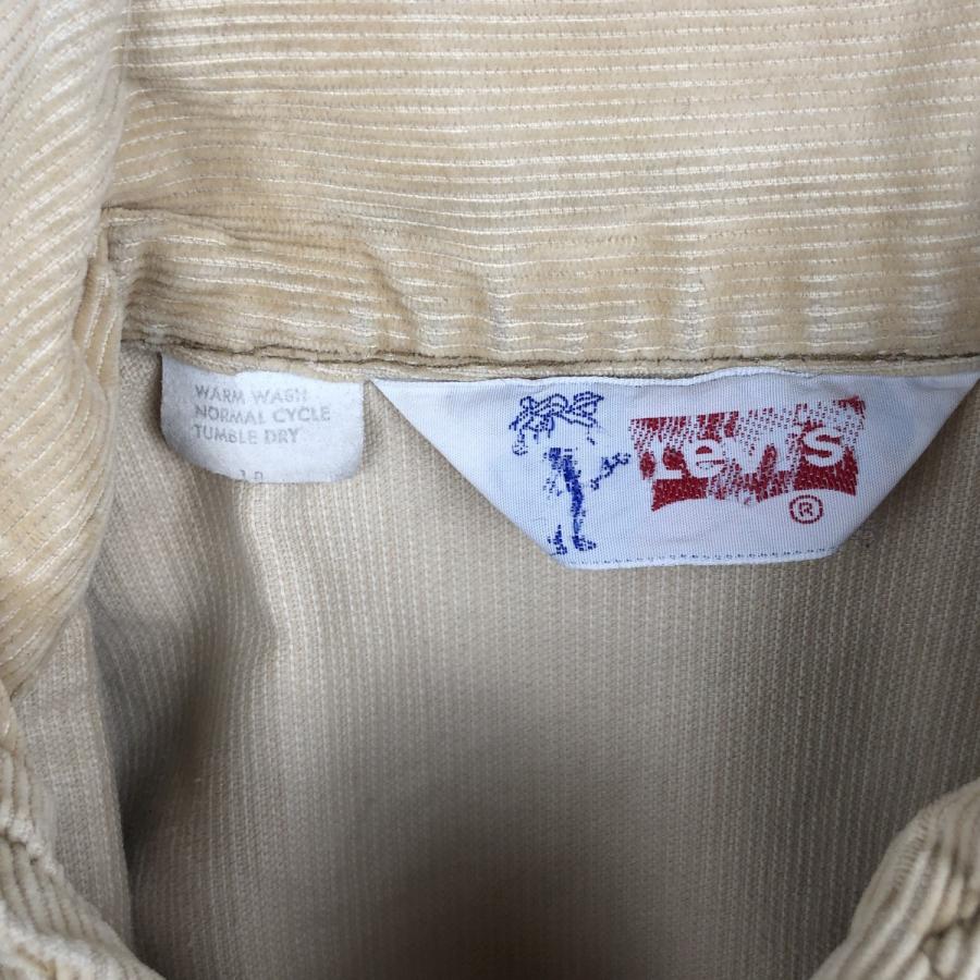 古着 70年代 リーバイス Levi's オープンカラー 長袖 コーデュロイシャツ ボックスシャツ レディースM相当/eaa626299 Levi's（リーバイス） 古着 70年代 オープンカラー 長袖 コーデュロイ