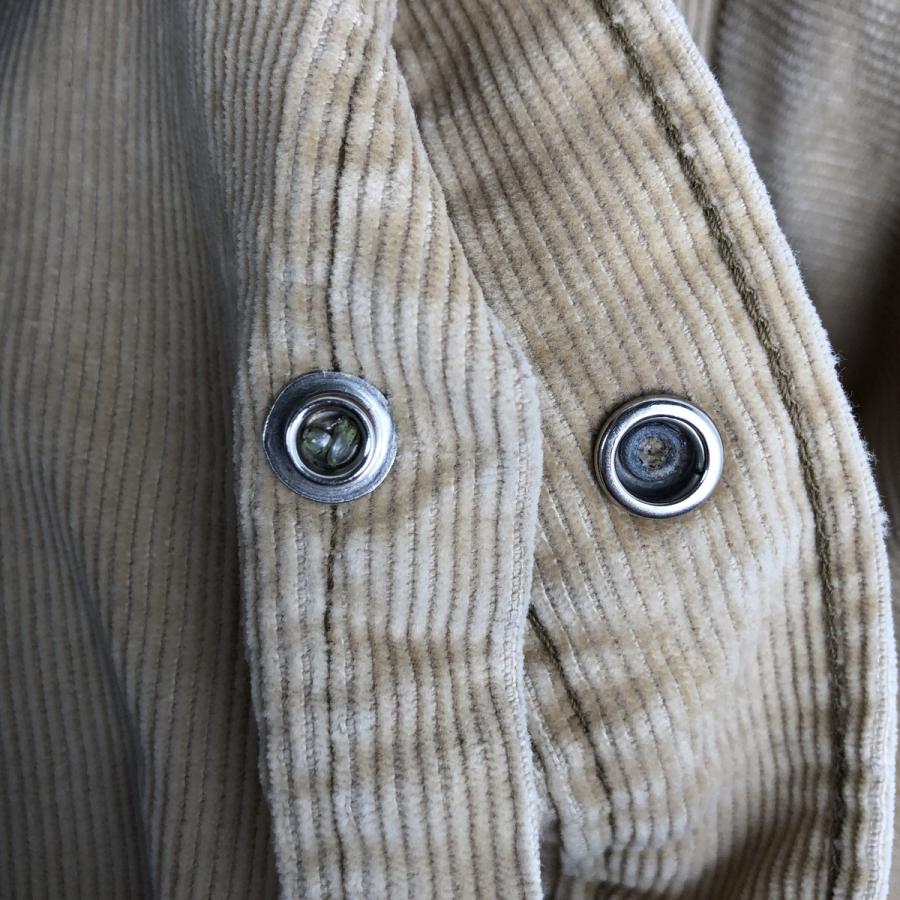Levi's（リーバイス） 古着 70年代 オープンカラー 長袖 コーデュロイ