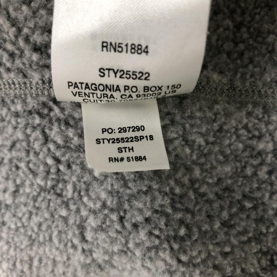 patagonia（パタゴニア） 古着 ベターセーター 1/4ジップ 25522SP18