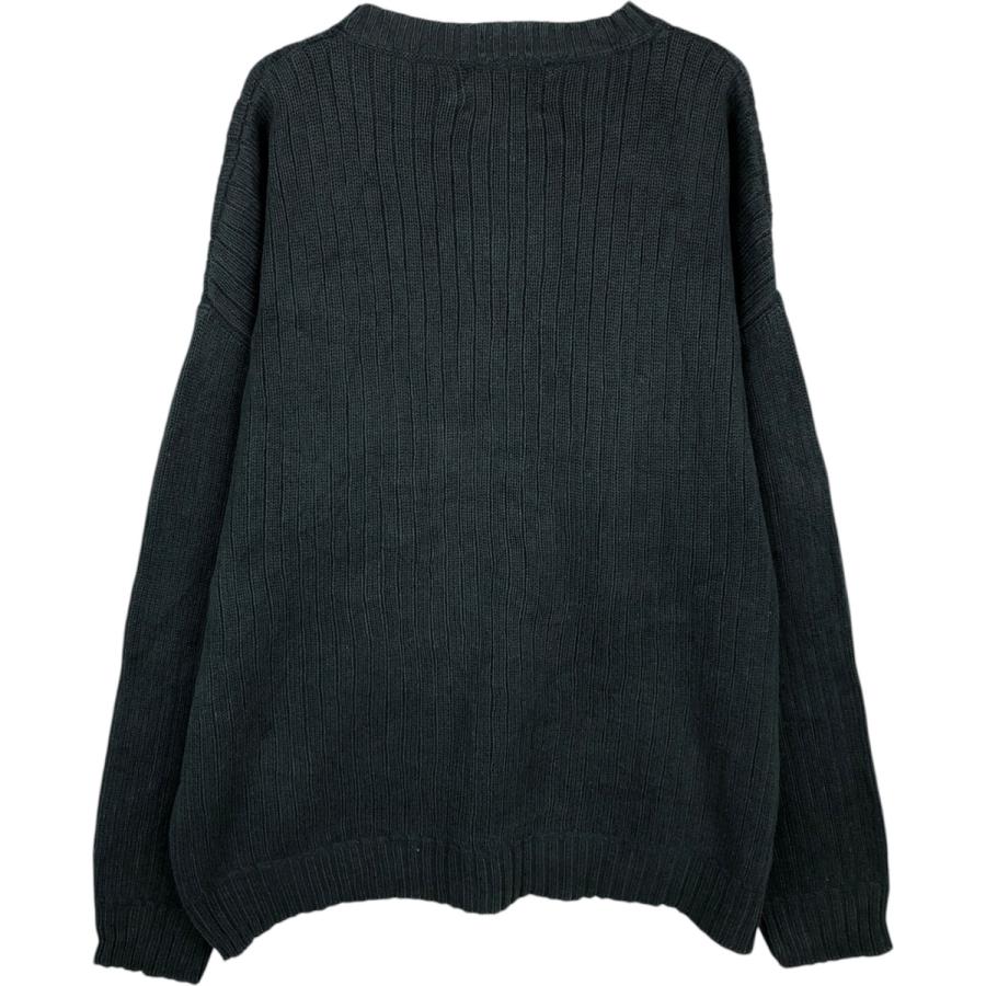 古着 80年代 ラルフローレン Ralph Lauren CHAPS チャップス リブ編み