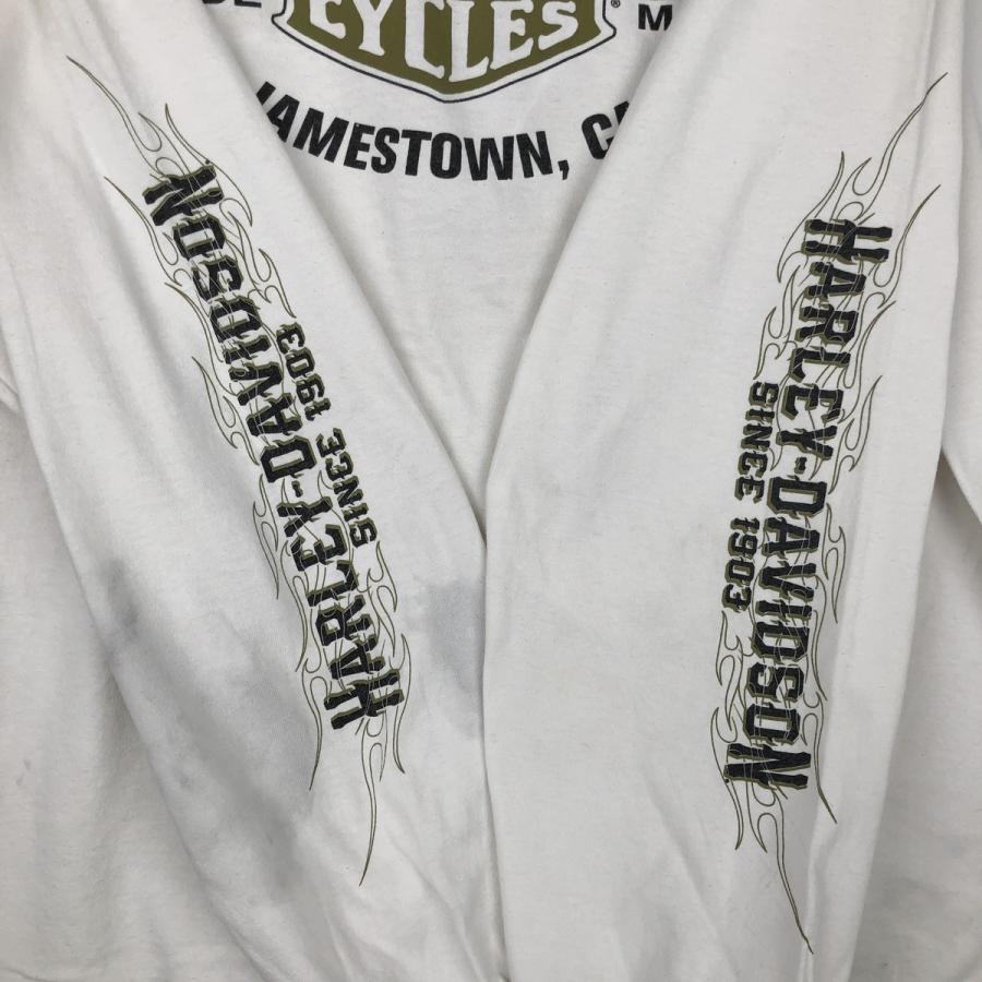 古着 ハーレーダビッドソン Harley-Davidson ファイヤーパターン