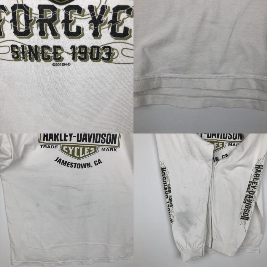 古着 ハーレーダビッドソン Harley-Davidson ファイヤーパターン