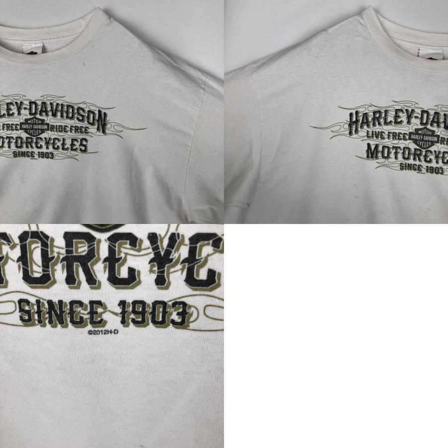 古着 ハーレーダビッドソン Harley-Davidson ファイヤーパターン