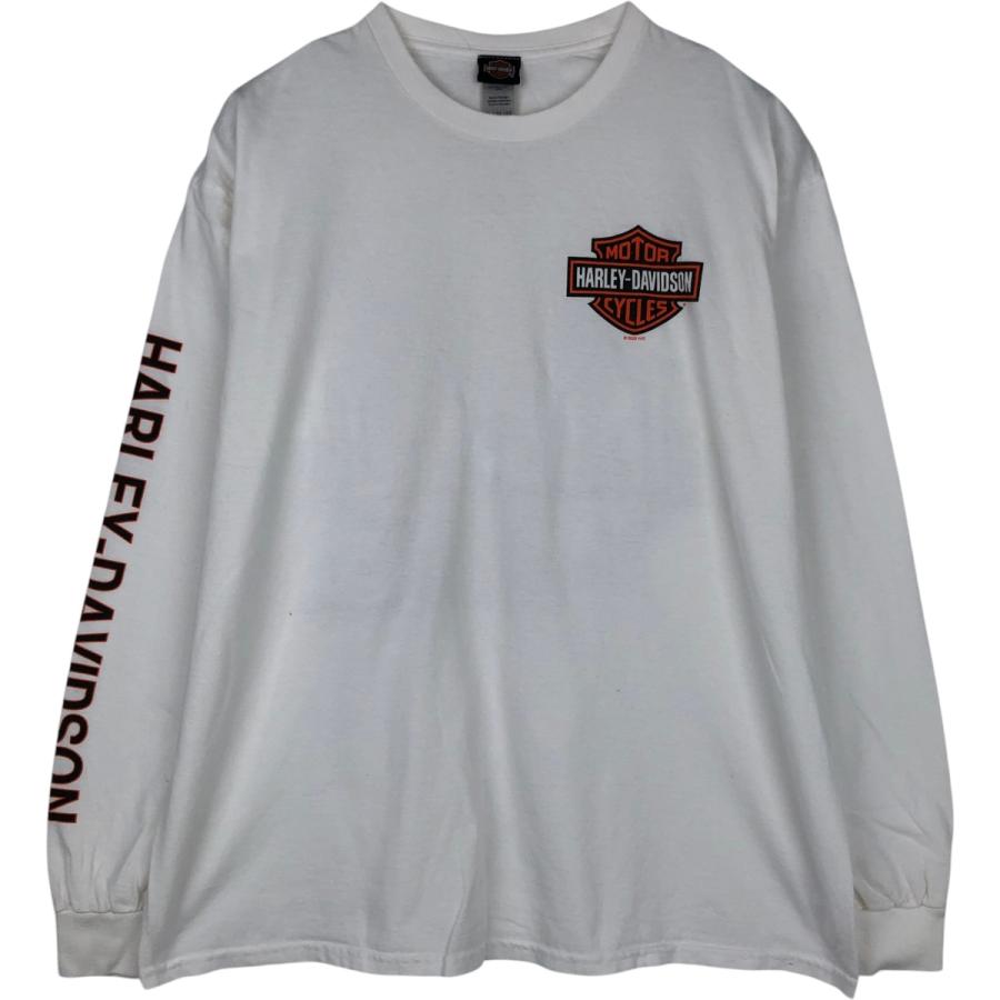古着 ハーレーダビッドソン Harley-Davidson ロングTシャツ ロンT
