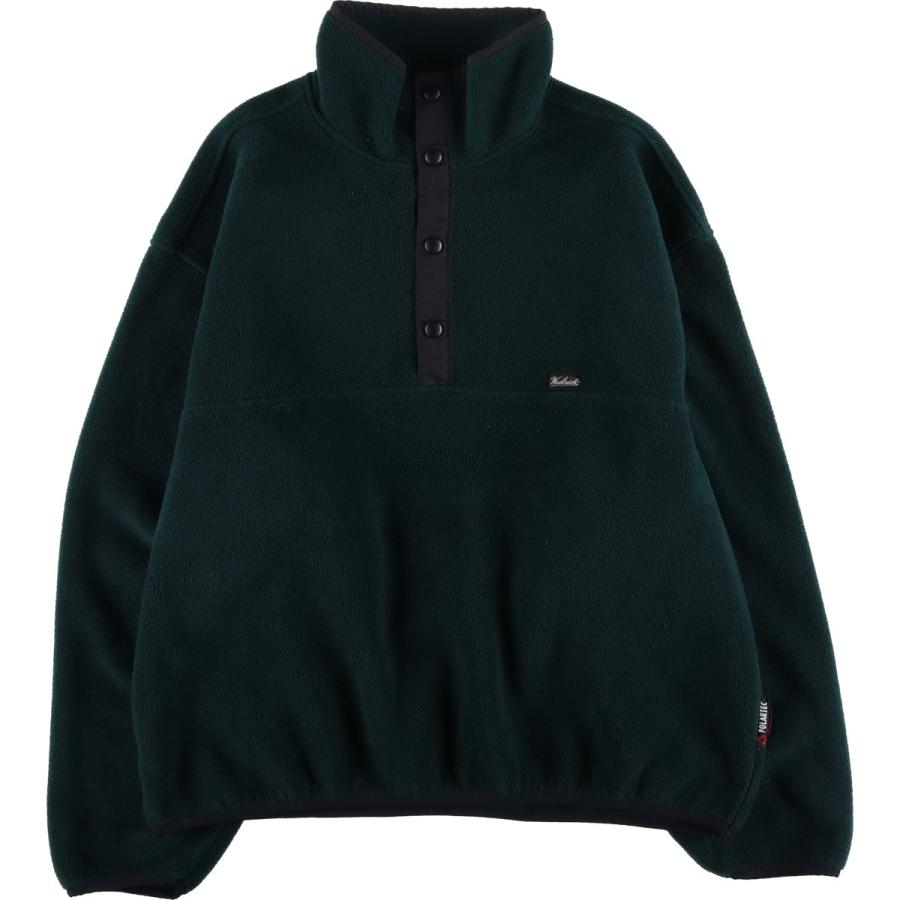 古着 00年代 ウールリッチ WOOLRICH ハーフスナップ フリースプルオーバー メンズL相当/eaa627243 WOOLRICH（ウールリッチ） 古着 90~00年代 ハーフスナップ フリース