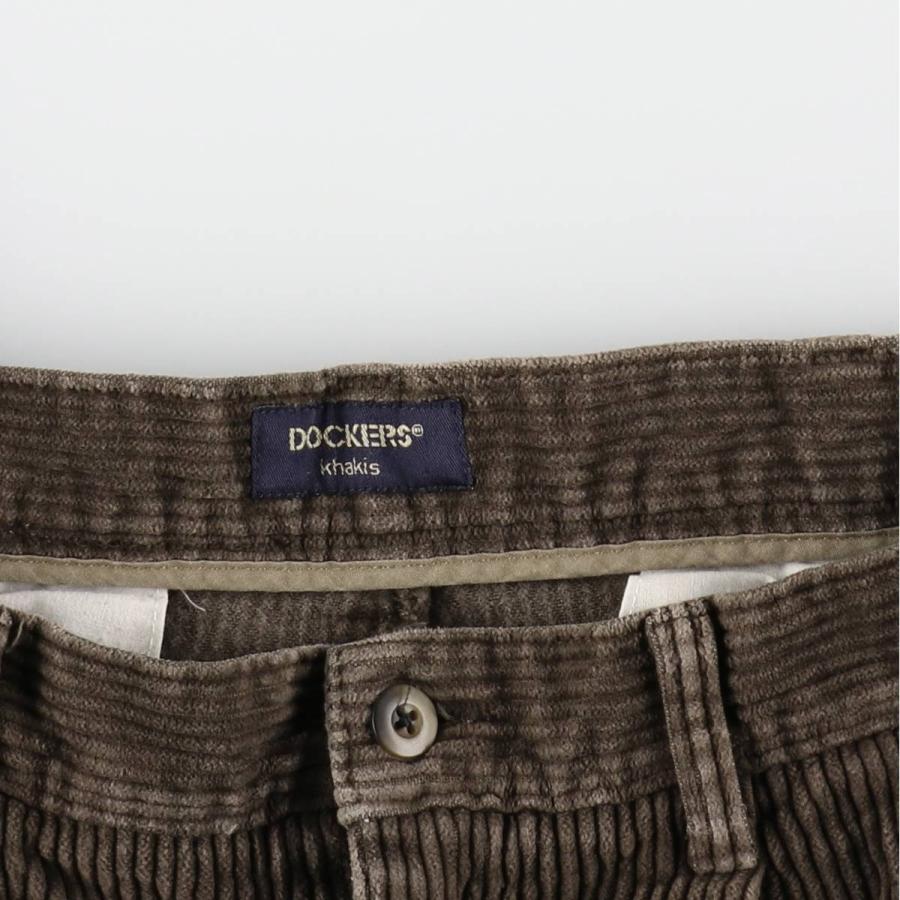 古着 ドッカーズ DOCKERS khakis ツータック コーデュロイパンツ
