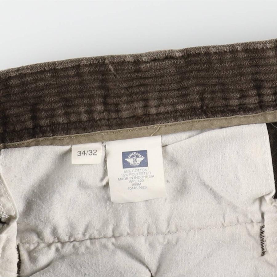 古着 ドッカーズ DOCKERS khakis ツータック コーデュロイパンツ