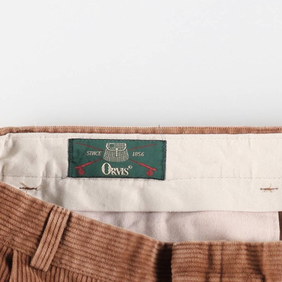 古着 80~90年代 オービス ORVIS ツータック コーデュロイパンツ USA製