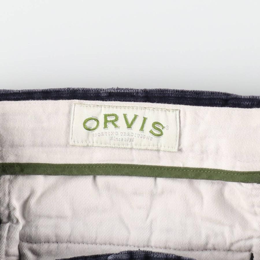 古着 オービス ORVIS ツータック コーデュロイパンツ メンズw36相当