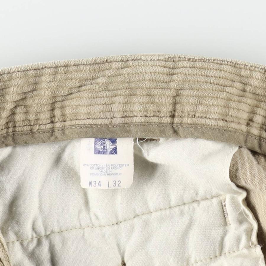 古着 ドッカーズ DOCKERS khakis ツータック 太畝 コーデュロイパンツ