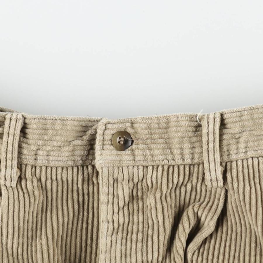 古着 ドッカーズ DOCKERS khakis ツータック 太畝 コーデュロイパンツ