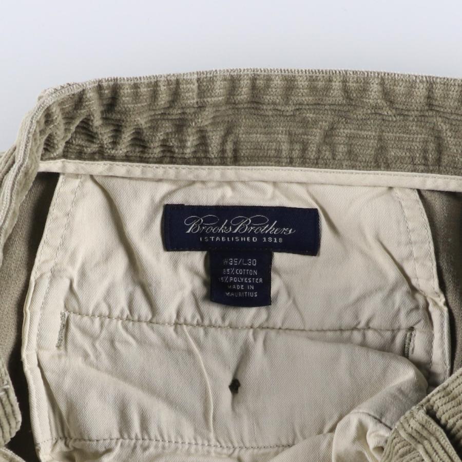 古着 ブルックスブラザーズ Brooks Brothers ツータック コーデュロイパンツ メンズw34相当/eaa627317 BROOKS BROTHERS（ブルックスブラザーズ） 古着 ツータック