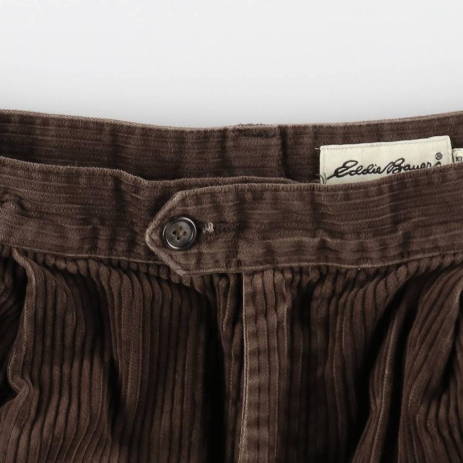 Eddie Bauer（エディーバウアー） 古着 ツータック 太畝 コーデュロイ